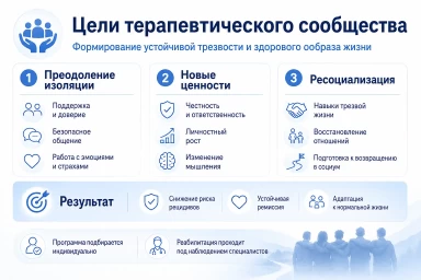 Терапевтическое сообщество в Голицыно